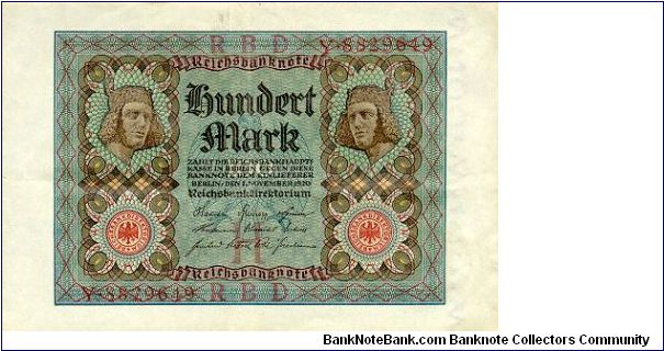 1920 100 Mark Issued in Nazi Era & We've More Grades From The Same Note Banknote