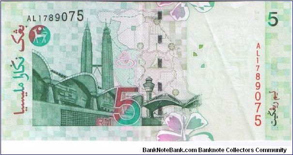 Banknote from Malaysia year 1999