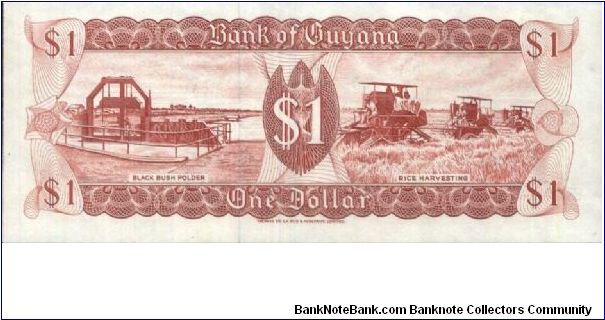 Banknote from Guyana year 1990