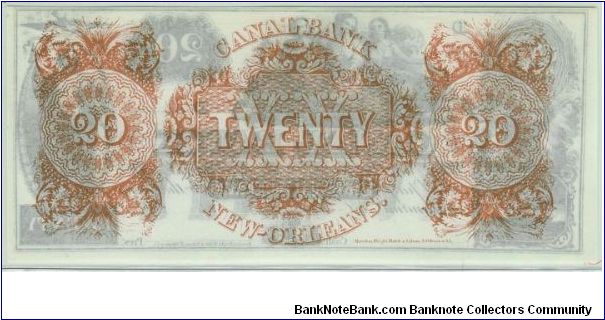 Banknote from USA year 1855