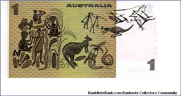 Banknote from Australia year 1976