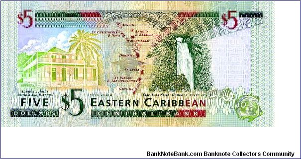 Banknote from Antigua and Barbuda year 2000
