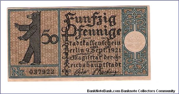 Nr.037922

German Notgeld Banknote