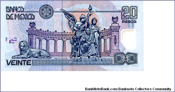 Banknote from Mexico year 2006
