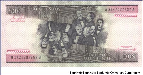 Banknote from Brazil year 19811985