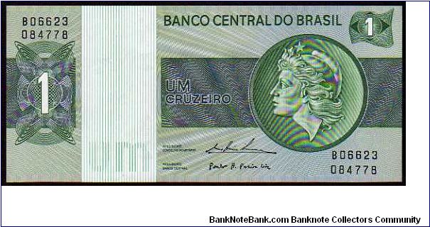 1 Cruzeiros - Pk 191a Banknote