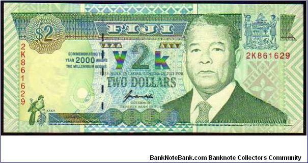2 Dollars
Pk 102
------------------
Commemorative
Issue
------------------ Banknote