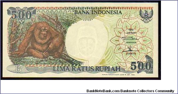 500 Rupiah
Pk 128 Banknote
