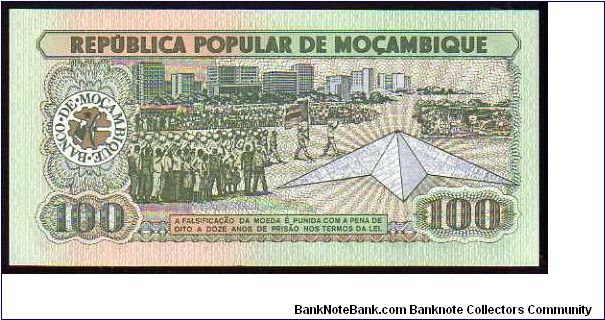 Banknote from Mozambique year 1989