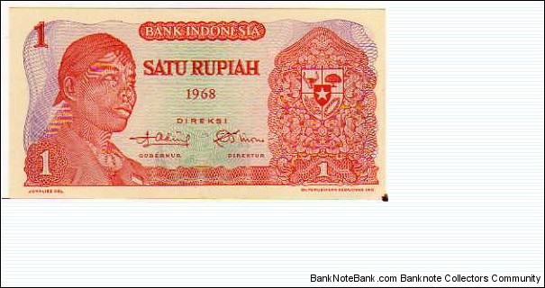 1 Rupiah__
pk# 102  Banknote