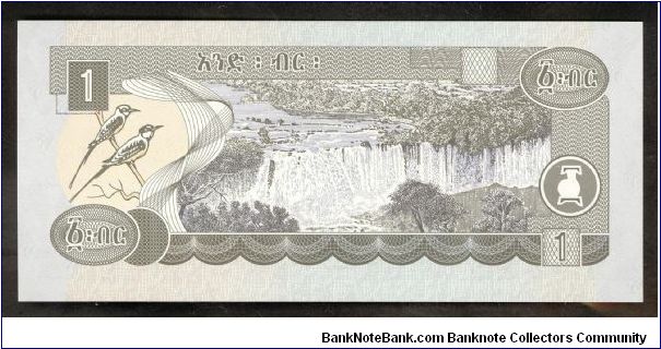Banknote from Ethiopia year 2003