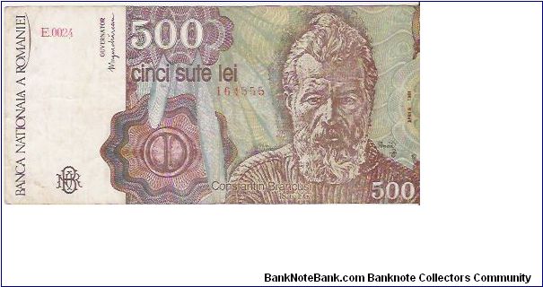 500 LEI

E.0024
164555 Banknote