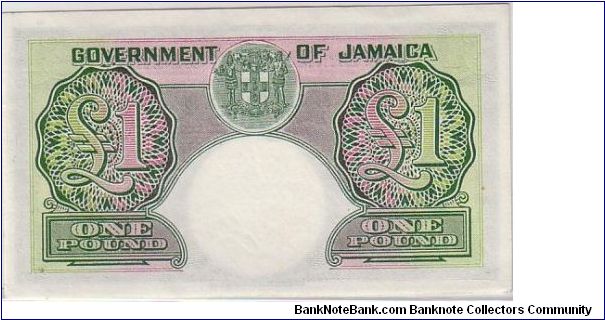 Banknote from Jamaica year 1950