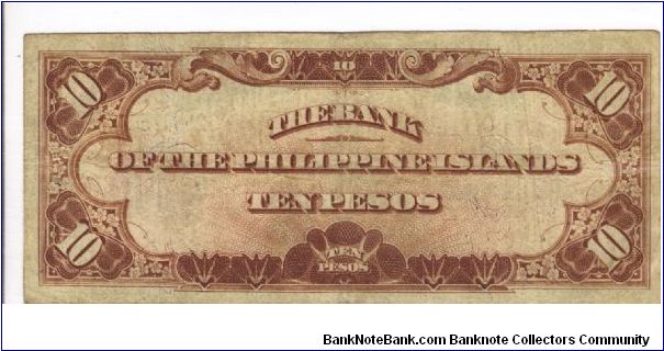 Banknote from Philippines year 1933