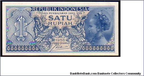 1 Rupiah
Pk 74 Banknote