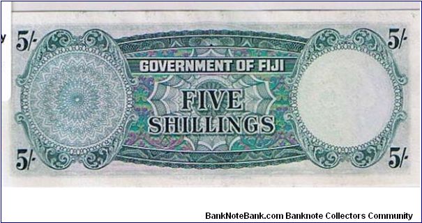 Banknote from Fiji year 1961