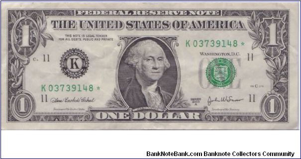 2003 A DALLAS FRN
*STAR NOTE* Banknote