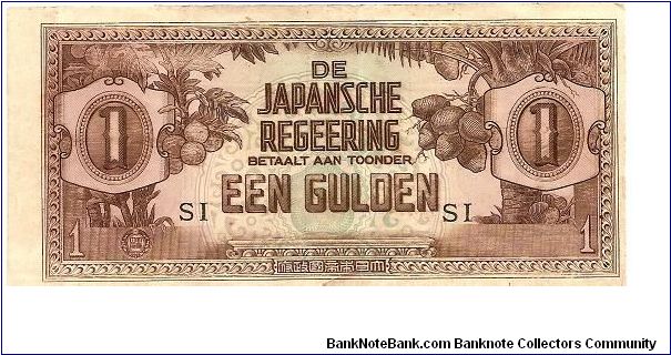 1 gulden; 1942

Japanese occupation note for use in Dutch Indies Banknote