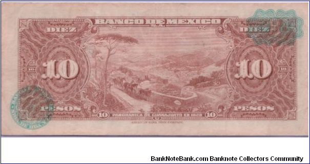 Banknote from Mexico year 1963