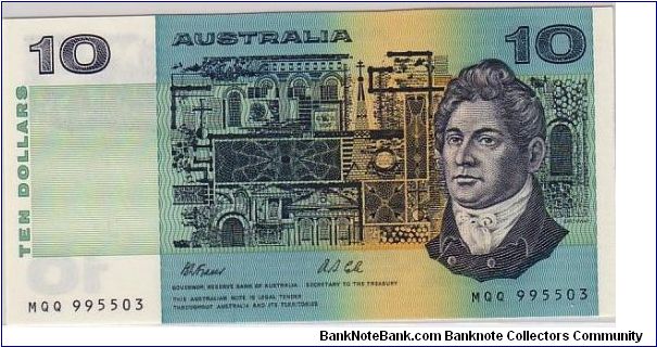 COMMONWEALTH OF AUSTRALIA-KGVI
 $10 Banknote