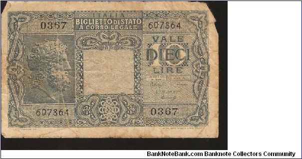 P32
10 Lire Banknote