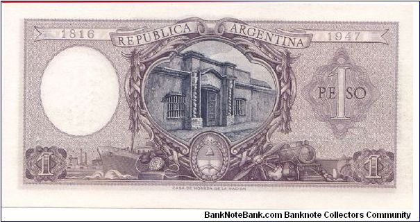 Banknote from Argentina year 1952