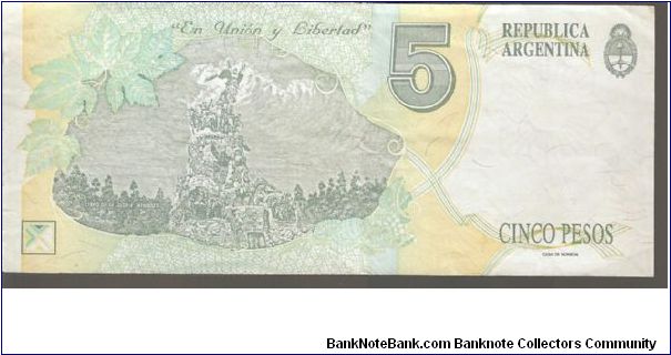 Banknote from Argentina year 1992