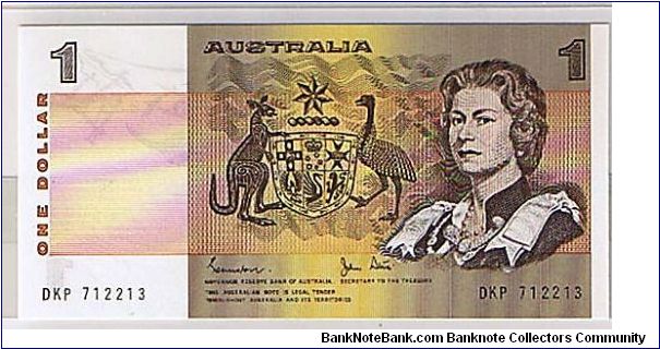 RESERVE BANK OF AUSTRALIA-$1 Banknote
