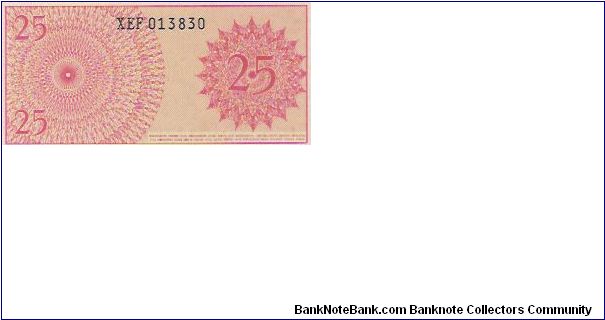 25 SEN

XEF013830

P # 93 Banknote