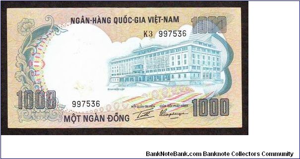 Viet Nam soth
1000 dong
x Banknote