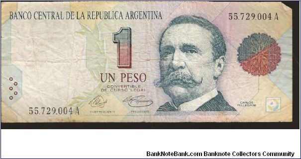 P 339
1 Peso

Signature titles F (1992) Series A Banknote