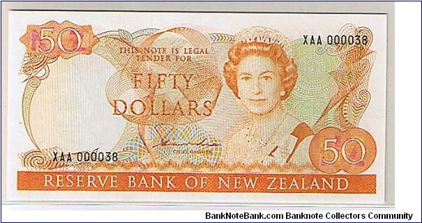 NZ $50 Banknote