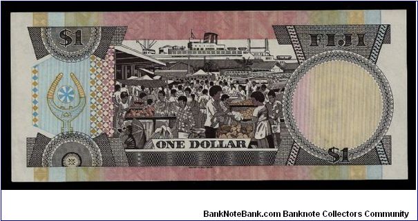 Banknote from Fiji year 1987