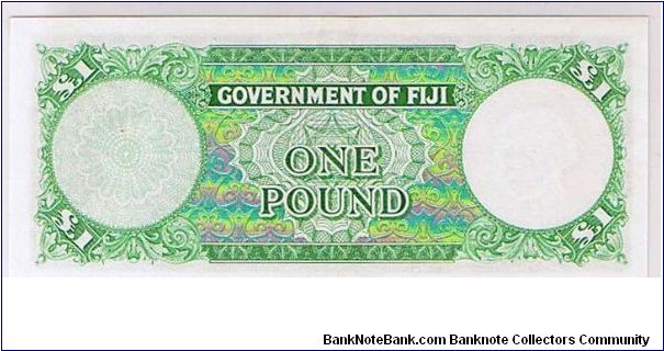 Banknote from Fiji year 1967