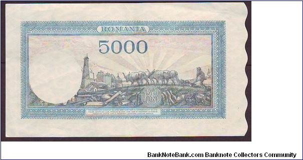 Banknote from Romania year 1941