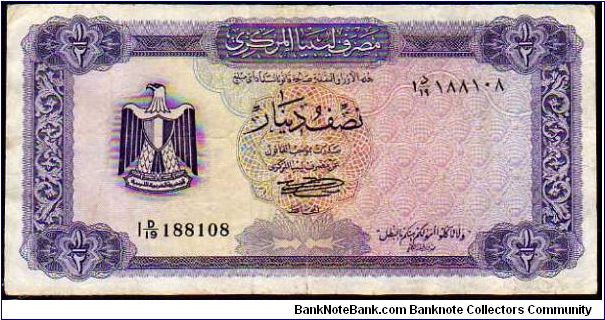 1/2 Dinar__
Pk 34 b Banknote