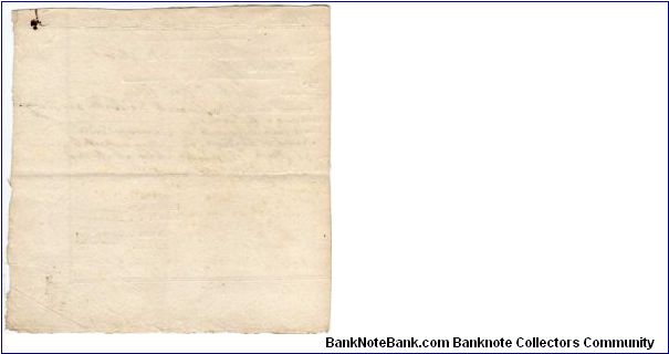 Banknote from Italy year 1824