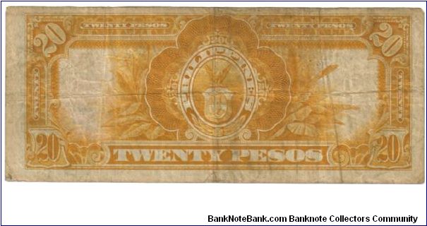 Banknote from Philippines year 1936