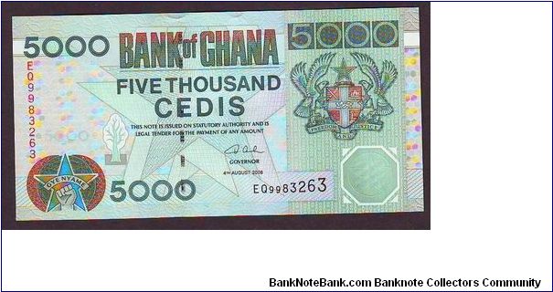 5000g Banknote