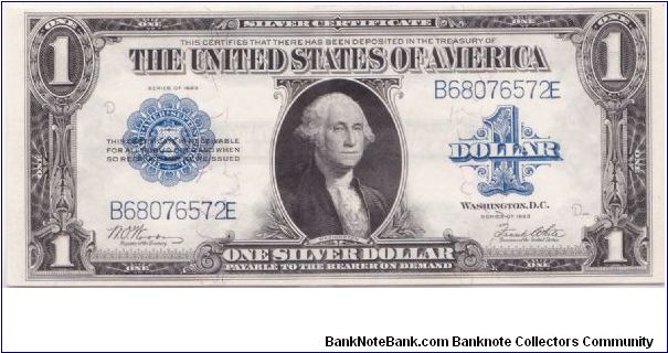 1923 $1 LARGE SIZED SILVER CERTIFICATE

FR#238

**WOODS/WHITE** Banknote