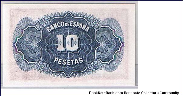 Banknote from Spain year 1935