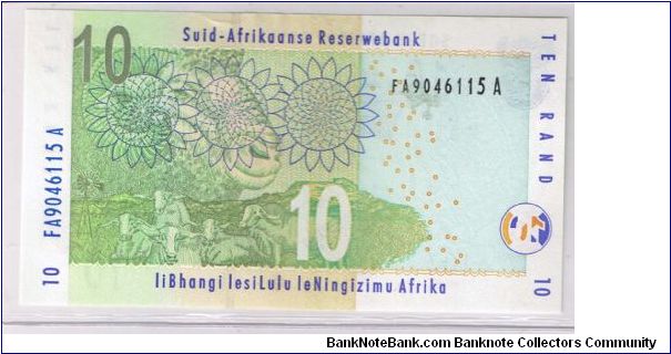 SOUTH AFRICA 10 RAND Banknote