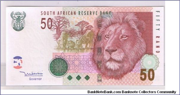 Banknote from South Africa year 1998