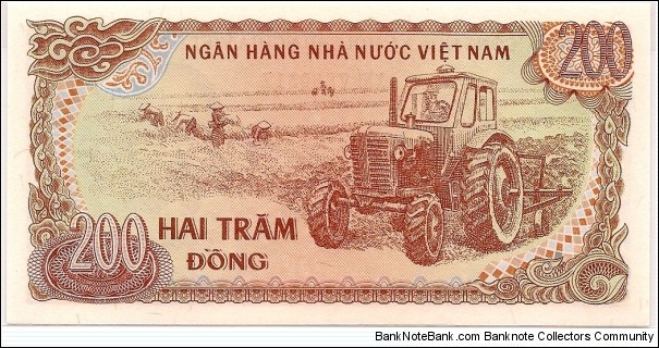 Banknote from Vietnam year 1987