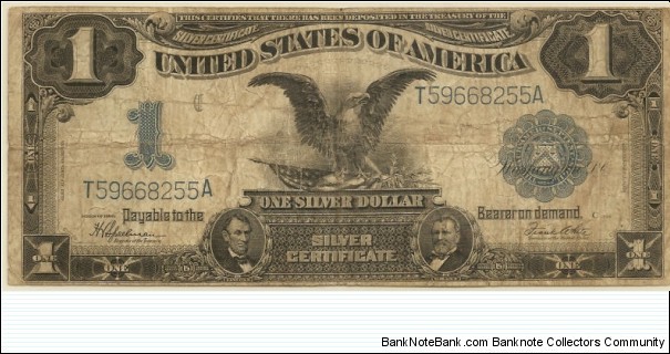 $1 Silver Certificate
Speelman/White Banknote