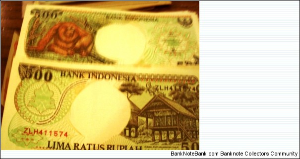 500 RUPIAH - NICE NOTES Banknote