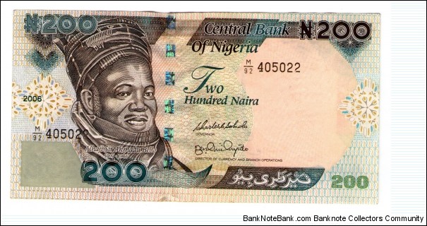 200 Naira  Banknote