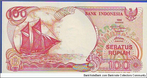  100 Rupiah Banknote