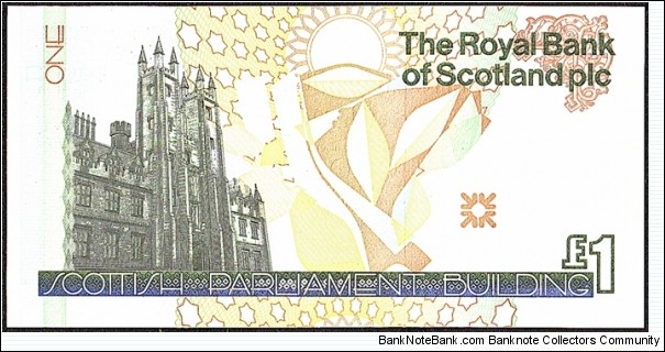 Banknote from Scotland year 1999