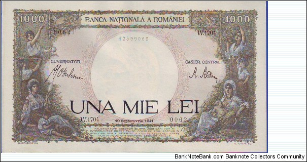  1000 Lei Banknote
